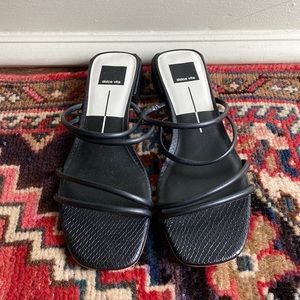 Dolce Vida Black Sandals